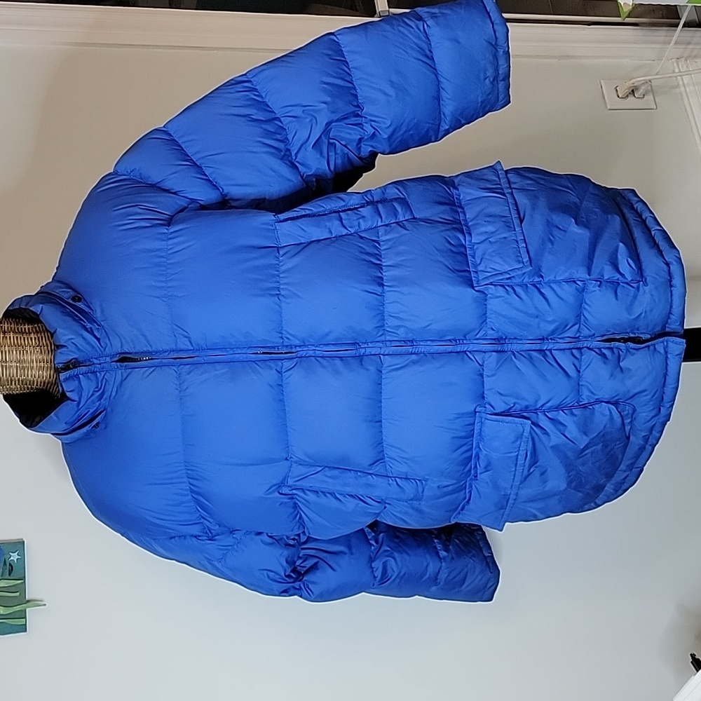 Vintage Lands End Reversible Goose Down Jacket 2X 20-22  BinG
